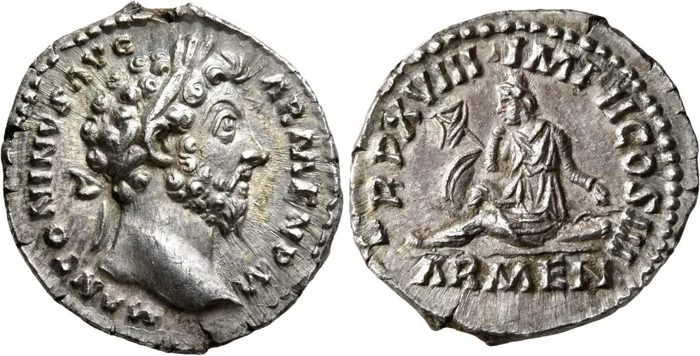 RIC III Marcus Aurelius 85