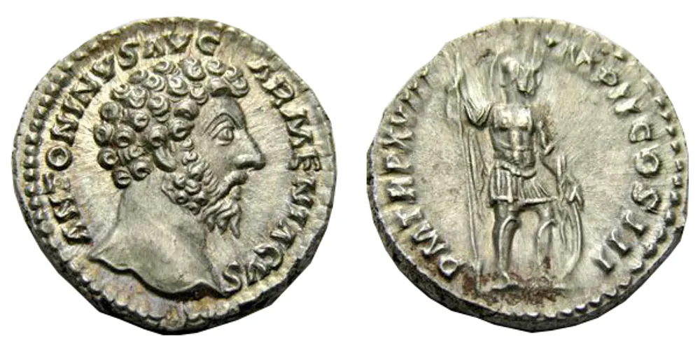 RIC III Marcus Aurelius 91