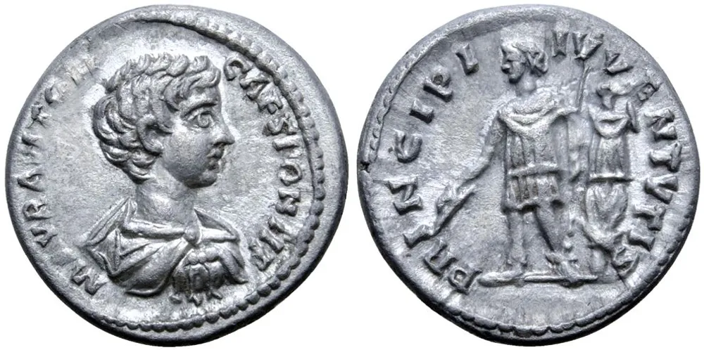 RIC IV Caracalla 13B (denarius)