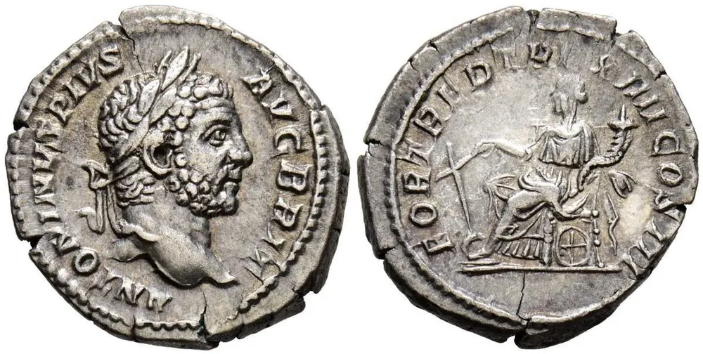 RIC IV Caracalla 190A (denarius)