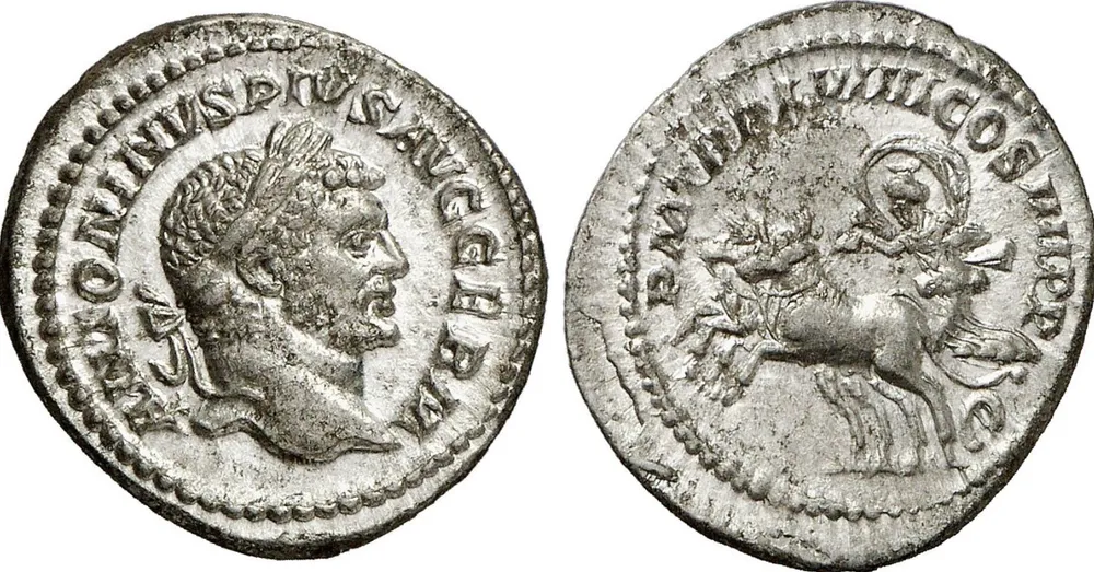 RIC IV Caracalla 274A (denarius)