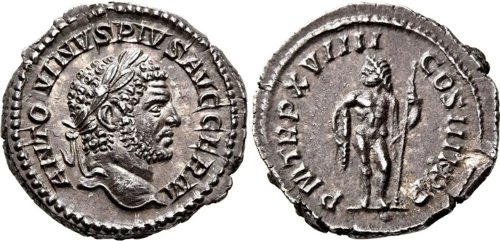 RIC IV Caracalla 275A (denarius)