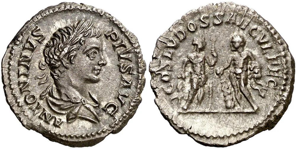 RIC IV Caracalla 74A (denarius)