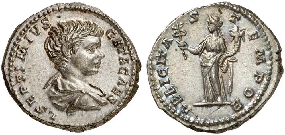 RIC IV Geta 2 (denarius)