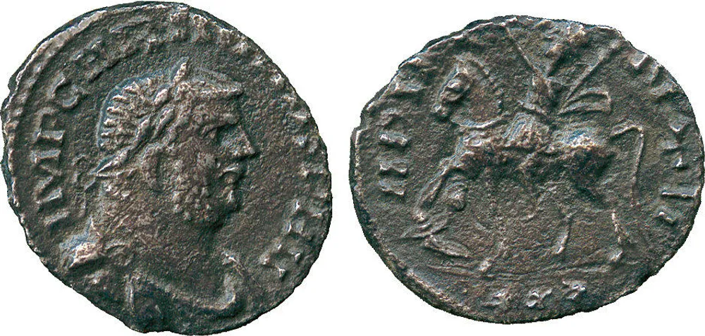 RIC 5 carausius 1067