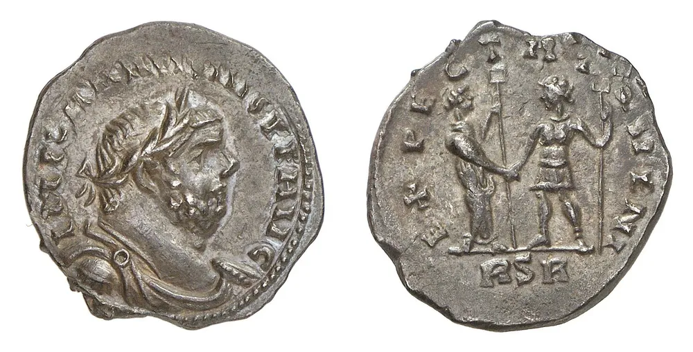 RIC 5 carausius 554