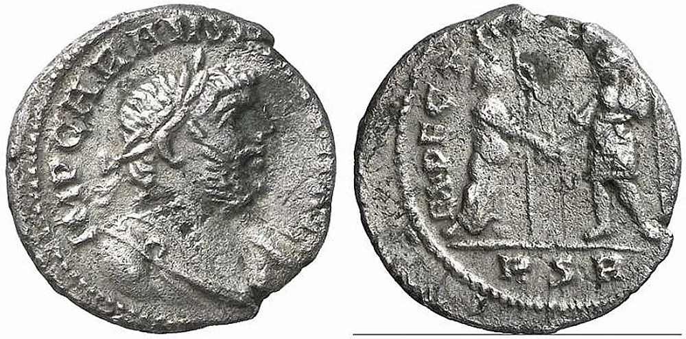 RIC 5 carausius 555