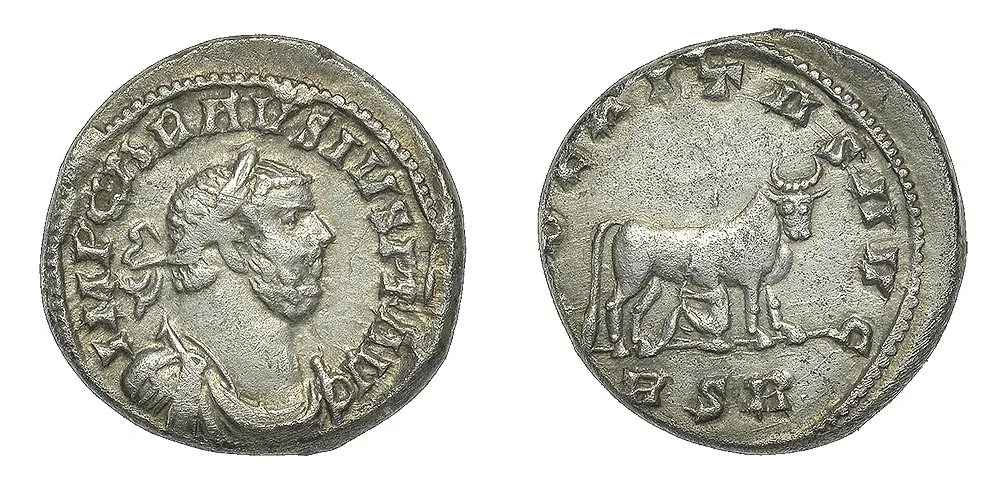 RIC 5 carausius 584