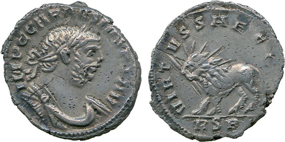 RIC 5 carausius 592